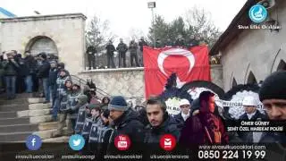 Şehit Özel Harekat Polisi Ömer Güney'in Cenaze Namazı