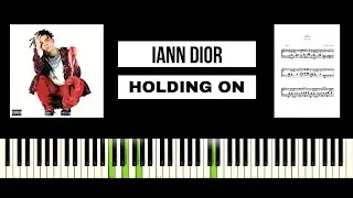 iann dior - Holding On (BEST PIANO TUTORIAL & COVER)