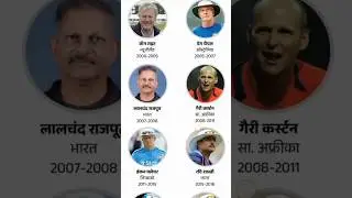 Team India Cricket Head Coach List😱| Indian Cricket Team Ke Ab Tak Ke Sabhi Coach Ki List
