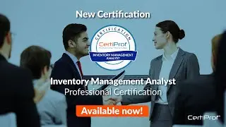 Get certified in Inventory Management with CertiProf