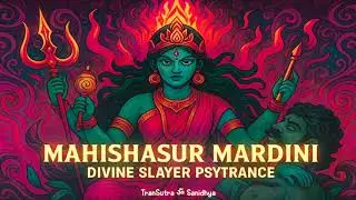 Mahishasura Mardini Psytrance | ॐ Aigiri Nandini Devi Durga | ॐ Cosmic Beats #psytrance #durgapuja
