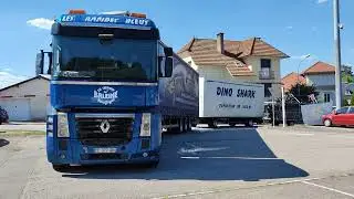 Convois et camions forains Dino Shark - Remiremont Vosges