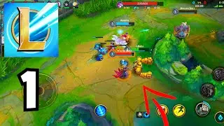 League of Legends : Wild rift full gameplay (no sound) - Europe servers
