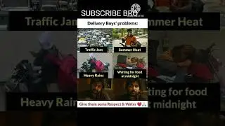 Delivery boy's problems..! #shorts #shortsvideo