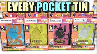 THE *BEST* ADRENALYN XL 2024/2025 Pocket Tin Opening | EXCELLENCE Card Hunt | All 4 Pocket Tins