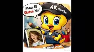 Cute Baby Sketch| Step-by-Step Guide to Drawing a Perfect Sketch | tweety cartoon