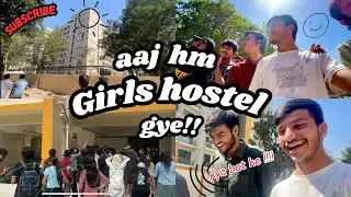 Site visit ke liye girls hostel le gye😂|NIT SURAT | SVNIT| girls hostel |#civilengineering #college