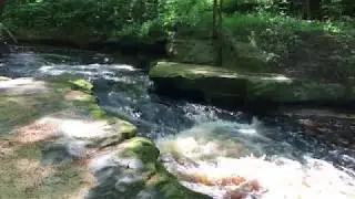 Relaxing Waterfall Sounds (Perry Creek Park, WI) 4K - 1 OF 2