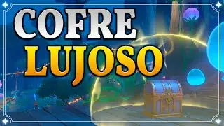 COFRE LUJOSO con barrera del Ed&iacute;culo de la Anacoresis . Genshin Impact Evento de Verano 3.8