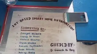 IOT BASED  SMART HOME AUTOMATION.