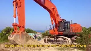 Экскаватор 115 тонн карьерный ХИТАЧИ / Excavator HITACHI EX 1200 - 6