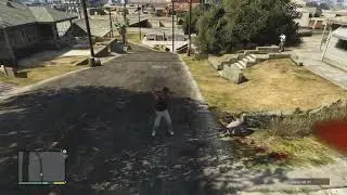 GTA V Marabunta Grande Kills Trevor part 1