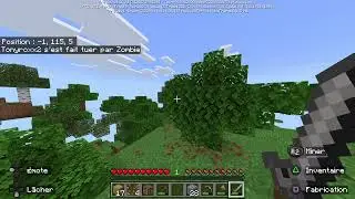Minecraft je me tape des barre avec mon amis