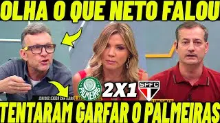 CONTRA TUDO E CONTRA TODOS! OLHA O QUE NETO FALOU DA VITÓRIA DO PALMEIRAS NO CHOQUE-REI