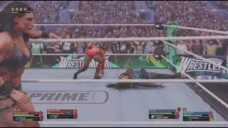 WWE 2K25_ Two vs Two women Full Match / 27 Jan 2026 