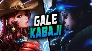 GALE BEST ANA! duo with KABAJI McCree! [ OVERWATCH SEASON 18 TOP 500 ]