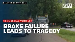 Man dies in fiery crash after truck malfunction in Belmont County