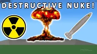 First WORKING NUKE Spaceflight Simulator - SFS