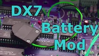 Yamaha DX7 Pt4 - Future Proofing -  Battery Update