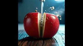 Playing Fruits | Real Red  Apple |