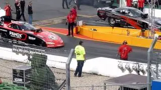 NitrOlympX 2016   Top Methanol Funny Car Quali 1