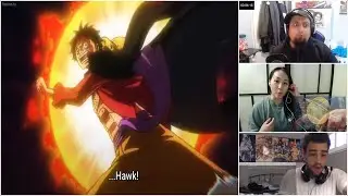 Luffy Red Hawk! | Reaction Mashup