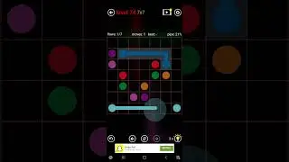 Flow Free 7x7 Level 74 #flowfree #level74 #8x8 #6x6 #7x7 #8x8 #mania #9x9 #10x10