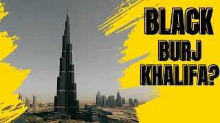 What If the Burj Khalifa Was Black? Eclipse Black