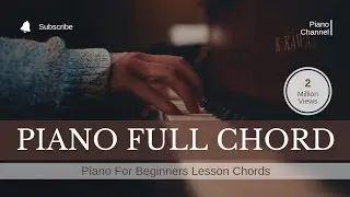 How to run the scale on the Piano with Full chord  #Vinclefmusic