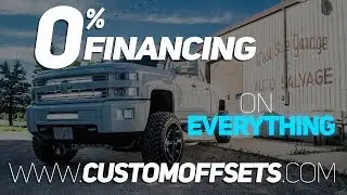 BUILD NOW, PAY LATER - Everything at CustomOffsets.com