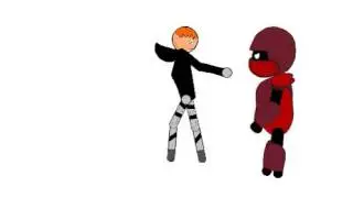 The short tale of a man and his robot (45 second animation)
