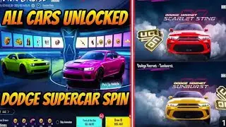 BGMI Dodge Car Crate Opening | Motor Cruise Lucky Spin | Insane Dodge Crate Rewards!