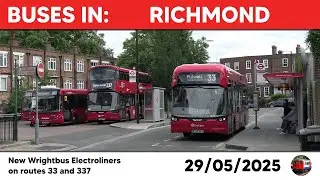 London buses in Richmond 29/05/2025