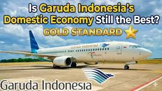 🇮🇩 Пятизвездочная авиакомпания Индонезии | Обзор эконом-класса Garuda Indonesia (Бали &mdash; Джакарта)