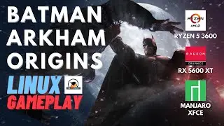 Linux Benchmark - Batman Arkham: Origins 1080p All Settings - Ryzen 5 3600 | RX5600XT | Manjaro Xfce
