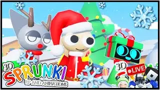 [🎄EVENT SPRUNKI🎄]🔴LIVE |🌈3D Sprunki RP And Animations! | @yulyonroblox |🎮ROBLOX | 4K