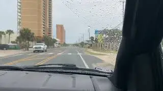 Driving around Panama City beach Florida part 2