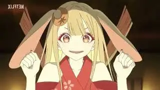 Cosmic Princess Kaguya! is available in English dubs  on Netflix 