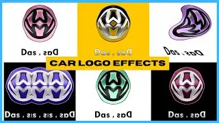 (PARODY) NEW & OLD VOLKSWAGEN DAS AUTO LOGO ANIMATION IN DIFFERENT EFFECTS -  CAR LOGO EDIT PART 40