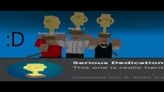 Получаю бейдж Serious Dedication= в Cook Burgers!