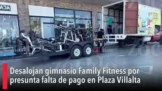 Desalojan el gimnasio de lujo Family Fitness en Plaza Villalta por presunta falta de pago