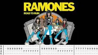 Bass backing track - RAMONES - I wanna be sedated