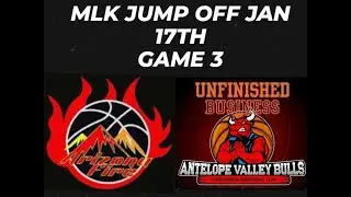 MLK JUMP OFF DAY 1, GAME 3: ARIZONA FIRE VS ANTELOPE VALLEY BULLS