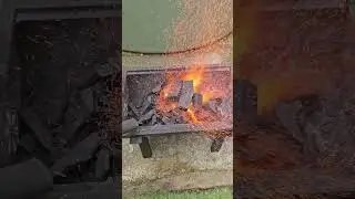 Start a fire 🔥 #charcoal