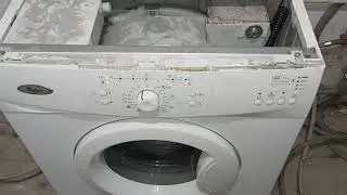 Полная быстрая диагностика в режиме сервисного теста стиральной машины Whirlpool DeutschMechanica 🇩🇪