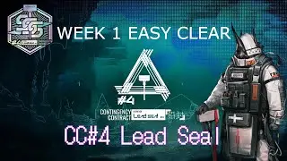 Arknights CC#4 LEAD SEAL Abandoned Mines Risk 18 EASY CLEAR ft.Mudrock and Surtr(Mudrock vs Mudrock)