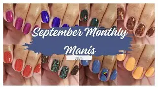 What I Wore || Monthly Manis September 2024