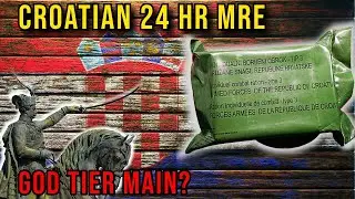 🇭🇷 | The BEST MRE Main I've Ever Tasted?! | Croatian Army 24 HR MRE Menu 3