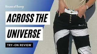 House Of Sunny Across The Universe Patchwork Pants Try-On Review | The Lobby #shorts