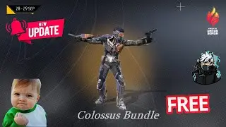 Get The Exclusive Colossus Bundle For Free || Get Free Colossus Bundle In Free Fire || GR SONS